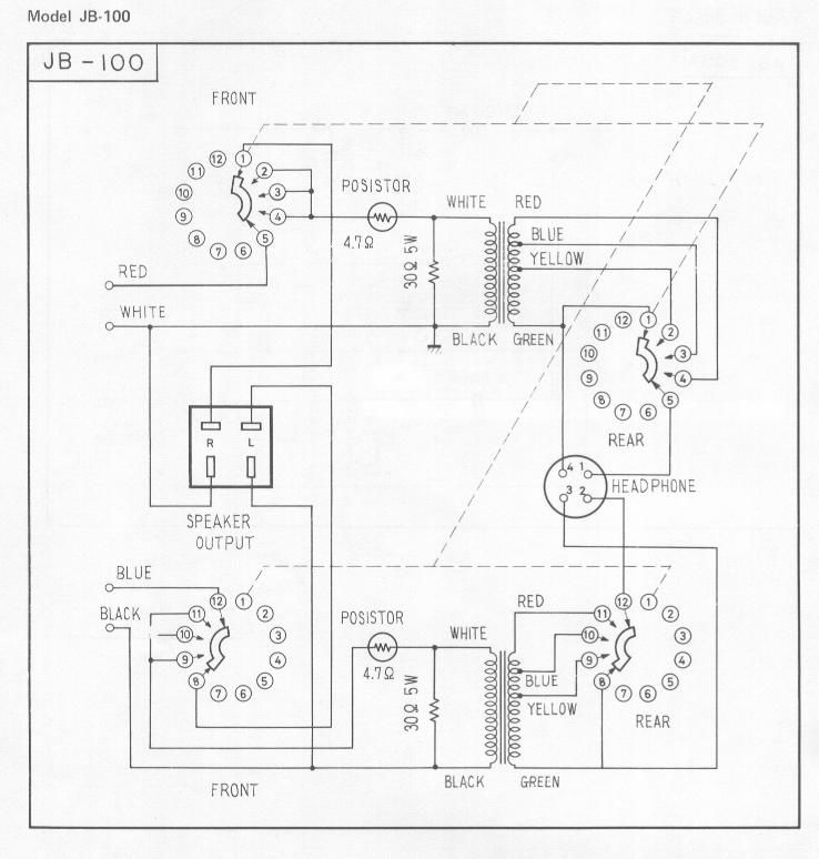 pioneer jb 100 schematic