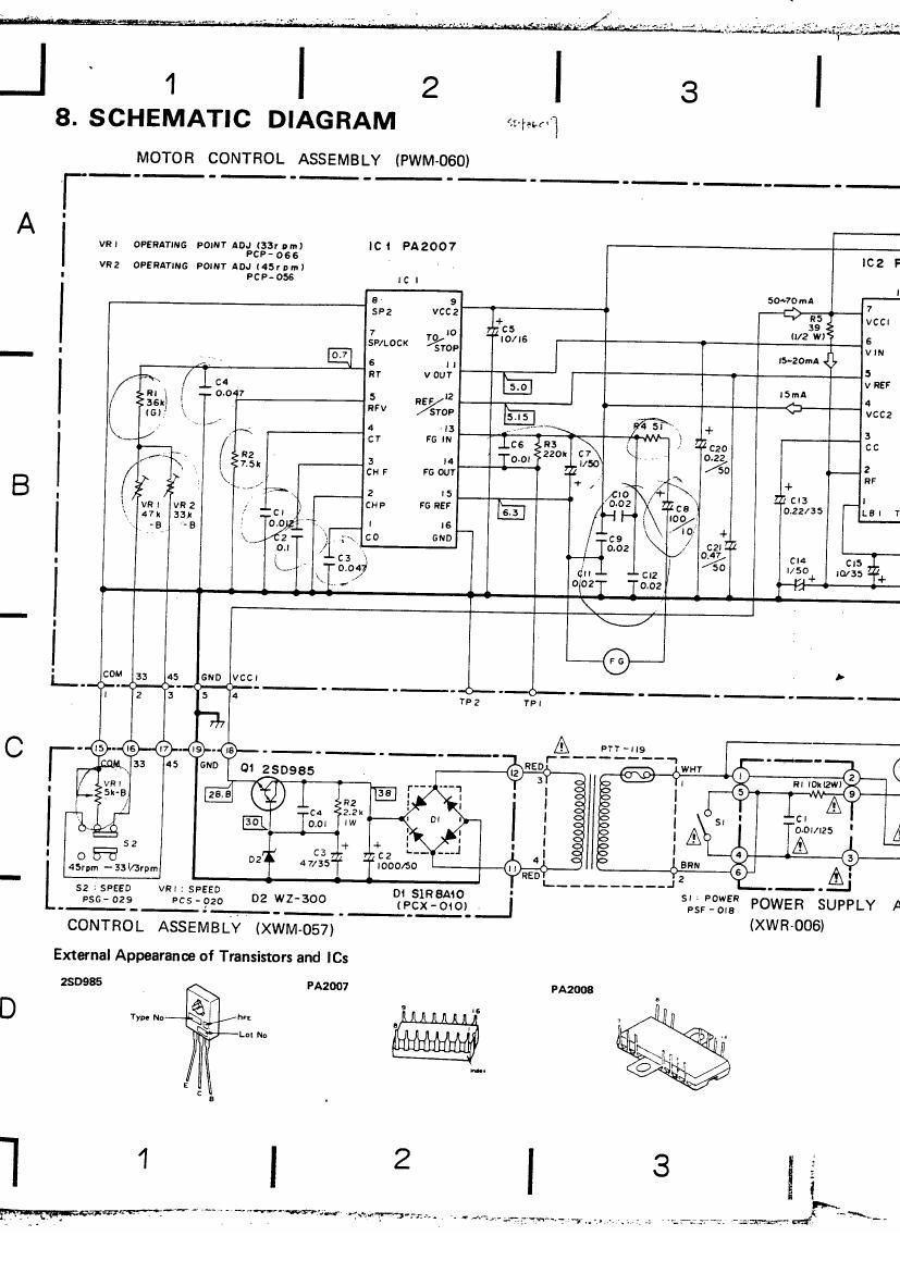 pioneer pl 4 schematic