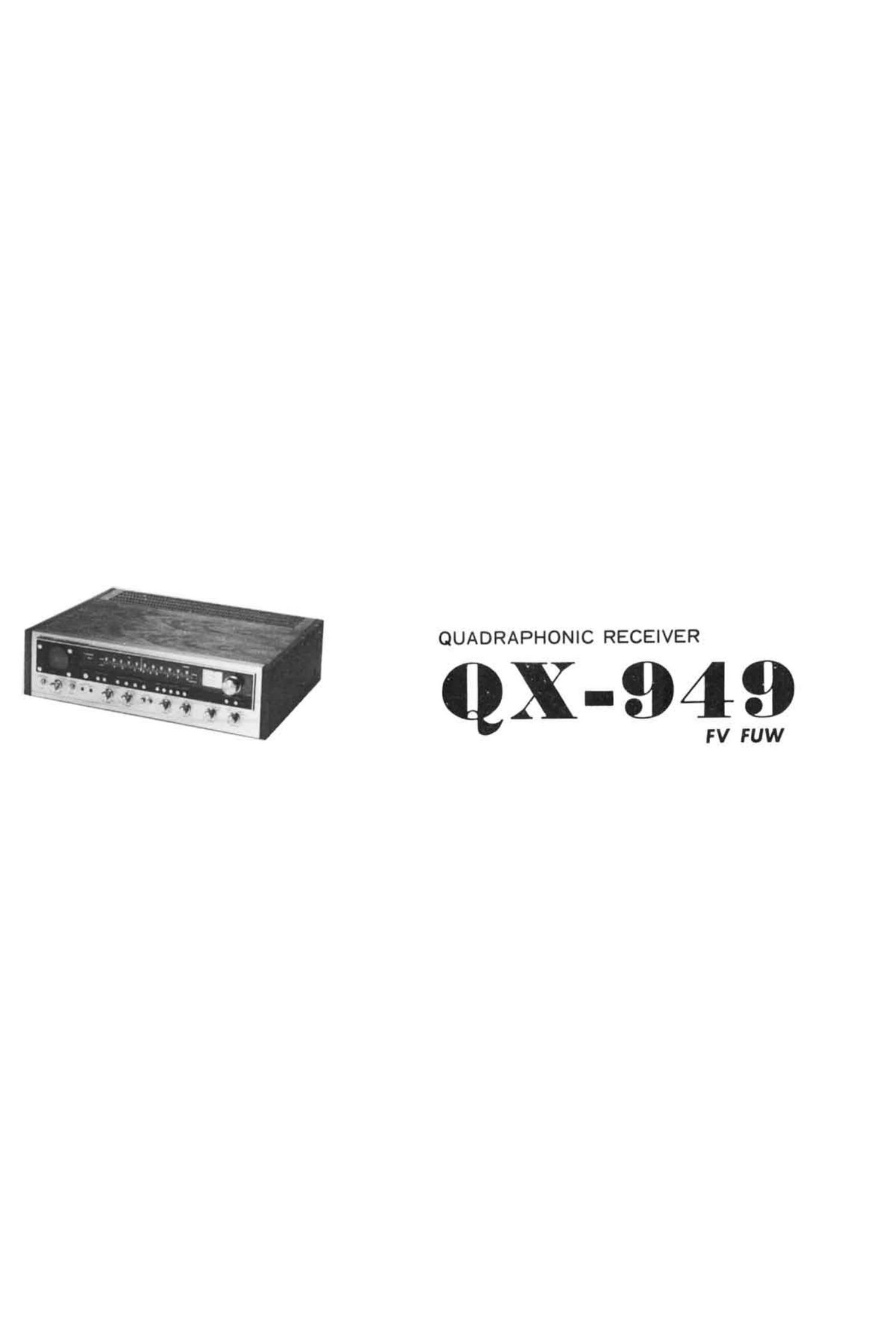 pioneer qx 949 schematic