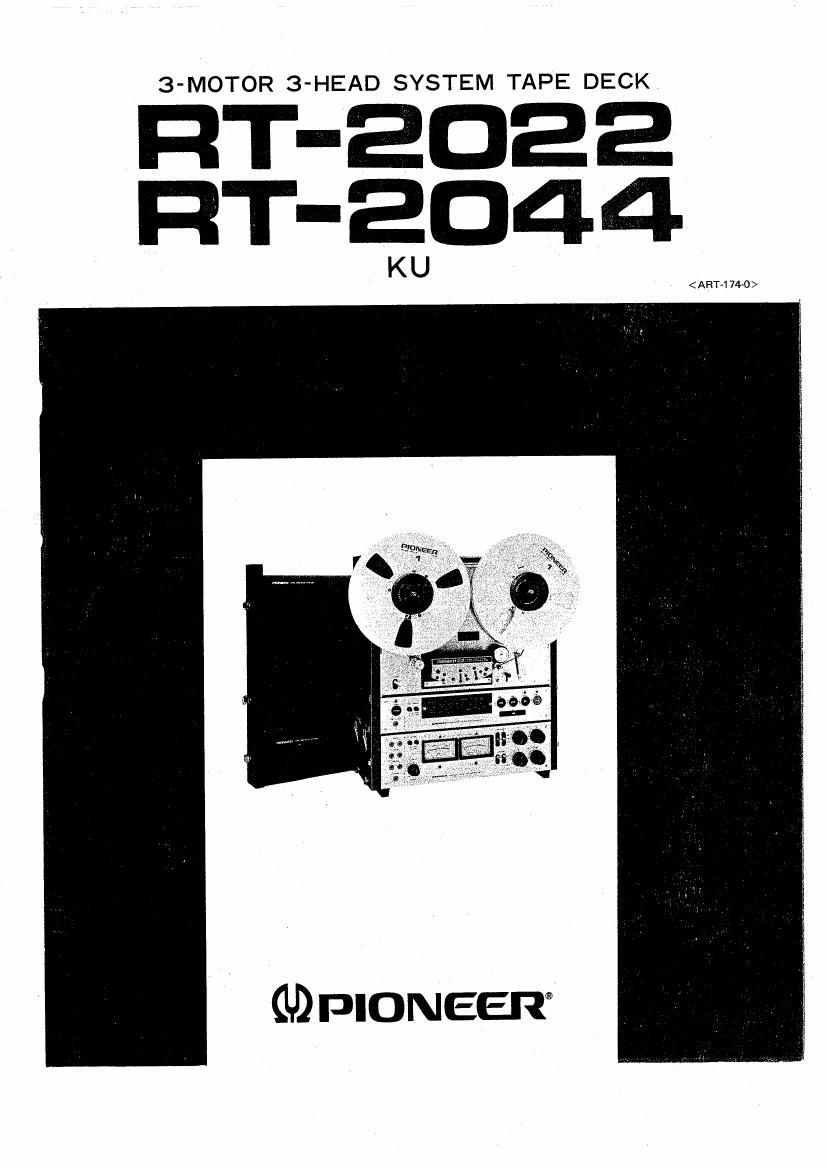 pioneer rt 2022 service manual