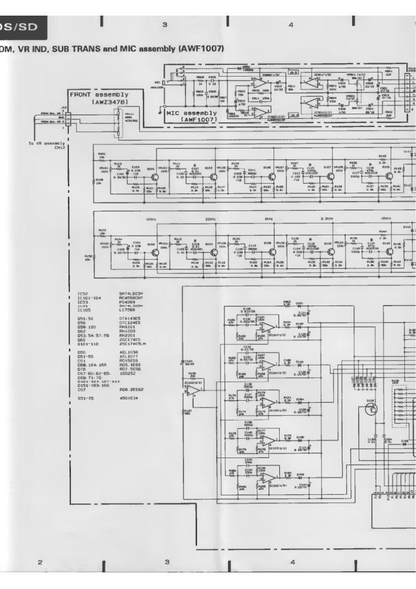 pioneer rx 1330 schematic