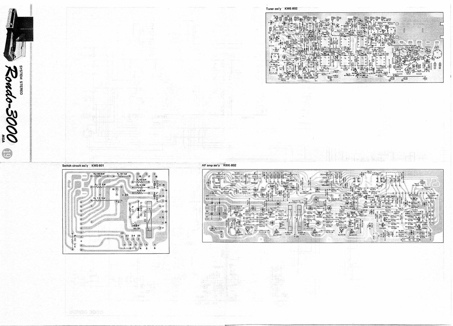 pioneer rondo 3000 service manual