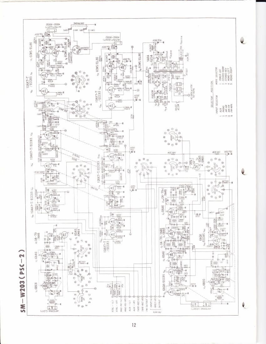 pioneer smw 203 schematic