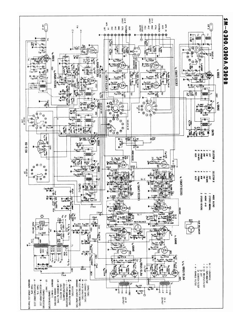 pioneer smq 300 schematic