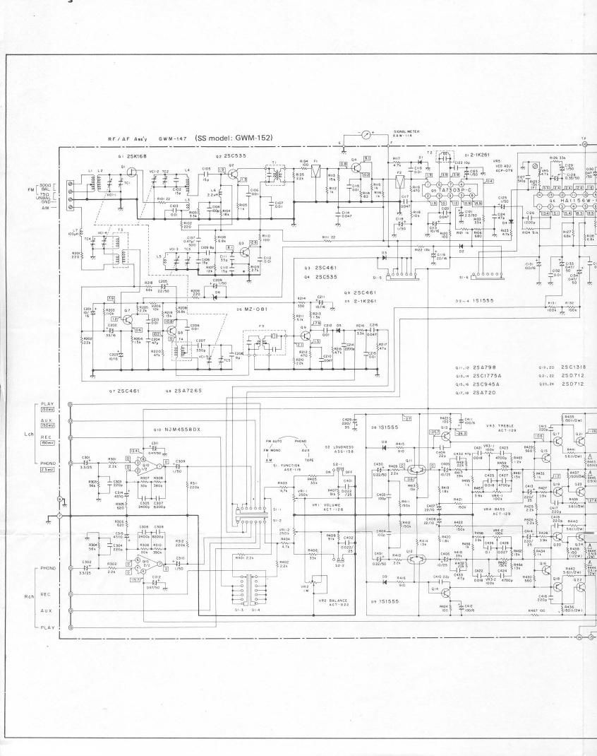 pioneer sx 408 schematic