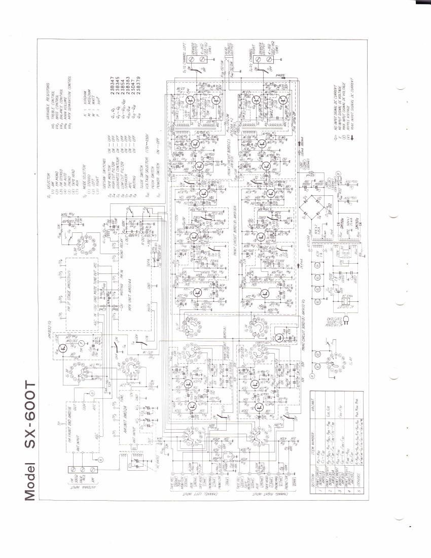 pioneer sx 600 t schematic