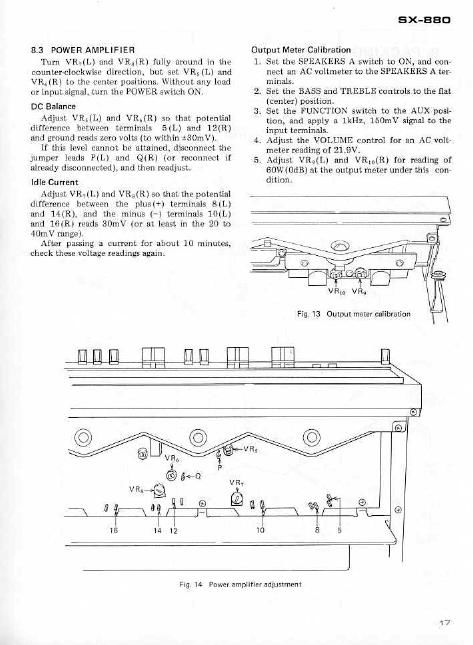 pioneer sx 880 service manual