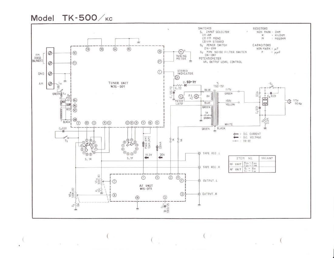 pioneer tk 500