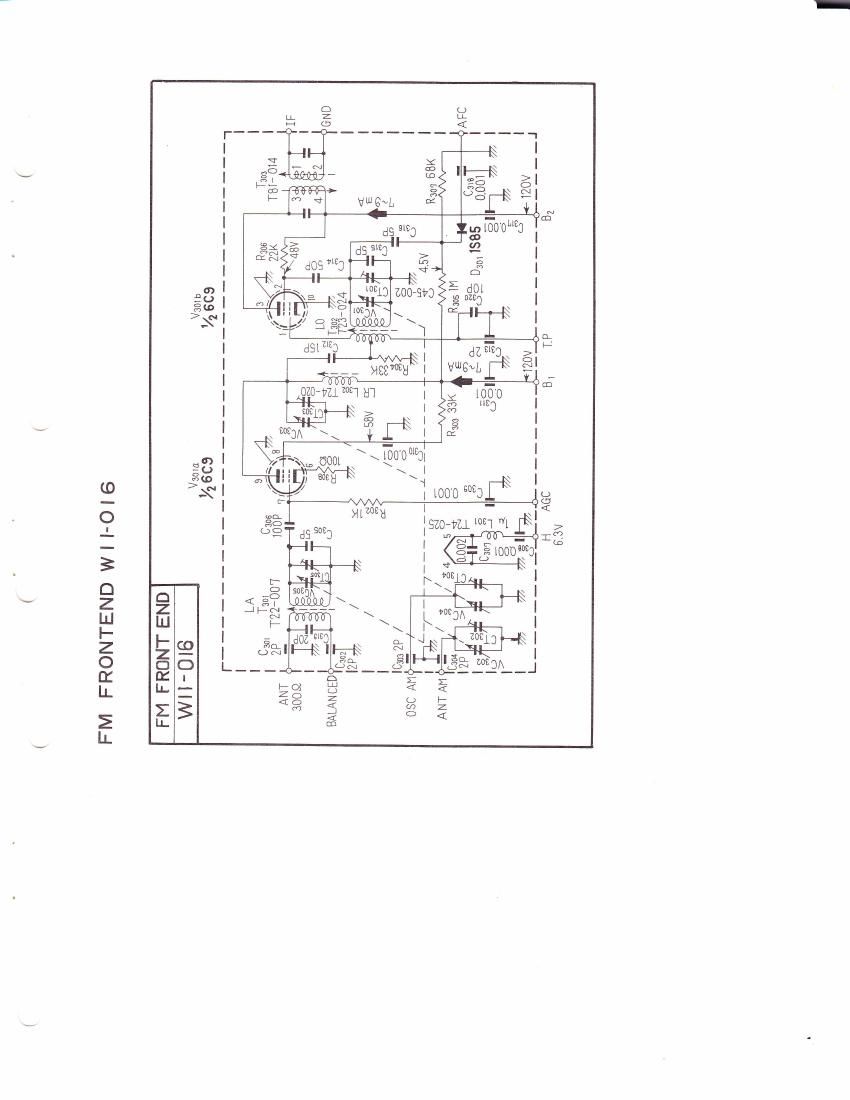 pioneer w 11016 schematic