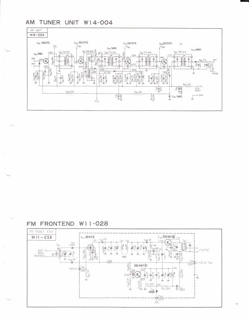 pioneer w 11028 schematic