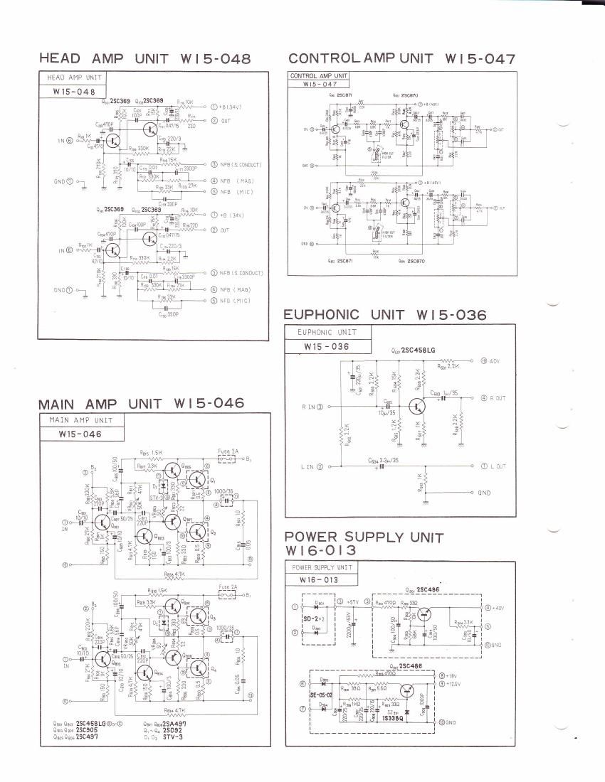 pioneer w 15046 schematic