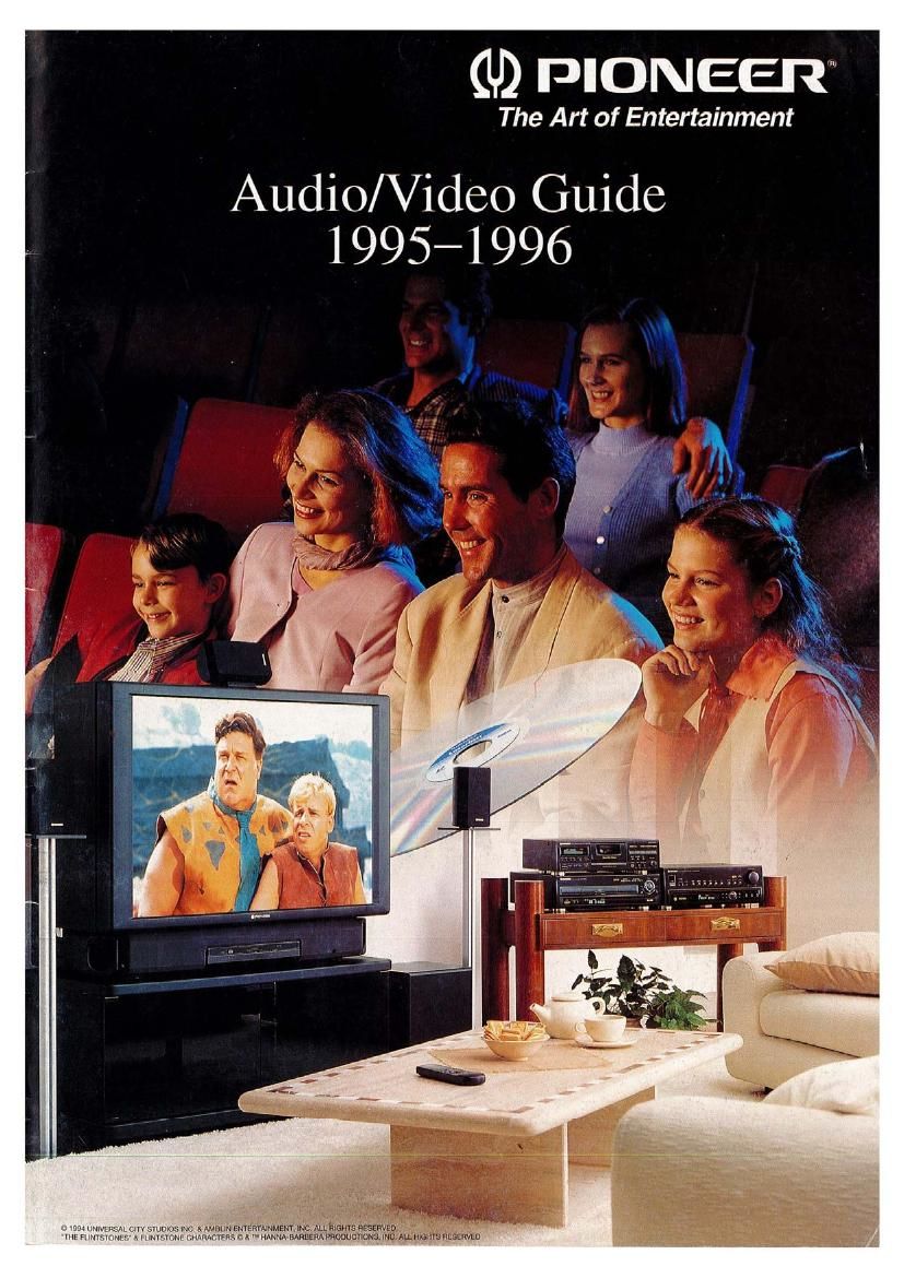 Pioneer A Audio Video Guide 1995 96
