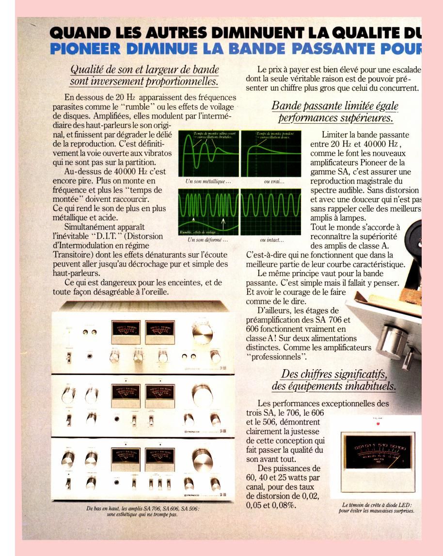 Pioneer catalogues 1978 Review