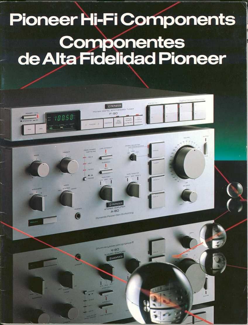 Pioneer catalogues 1985 Catalog