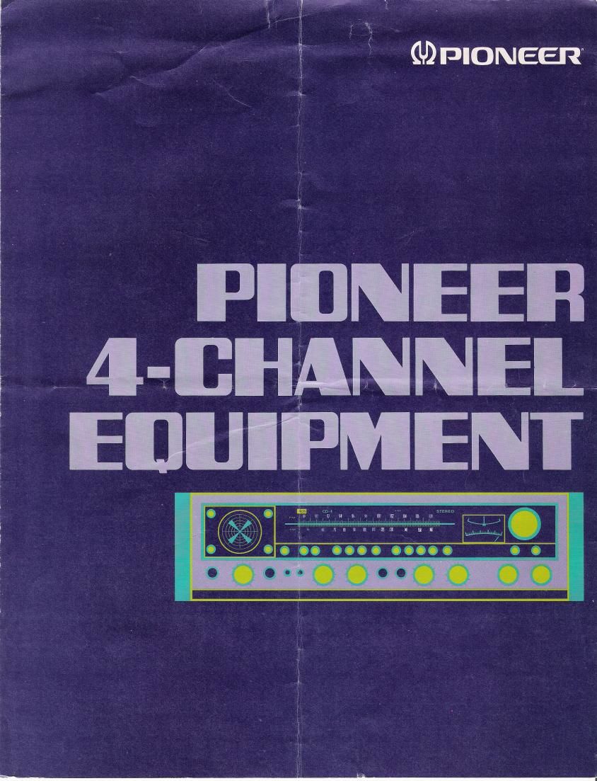 pioneer catalogs 4 channel b