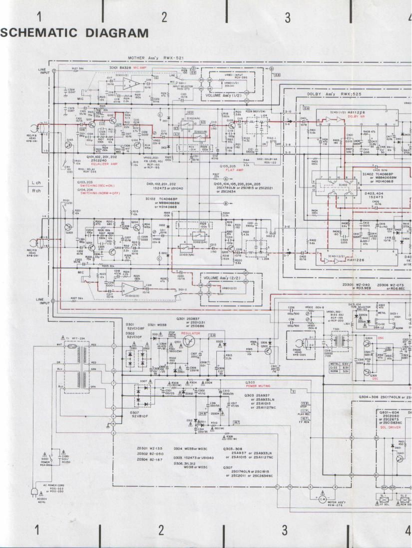 pioneer ct 520 service manual