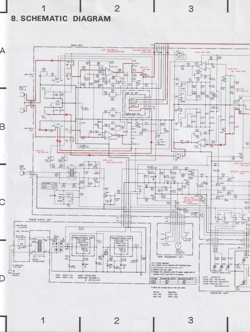 pioneer ct 770 schematic