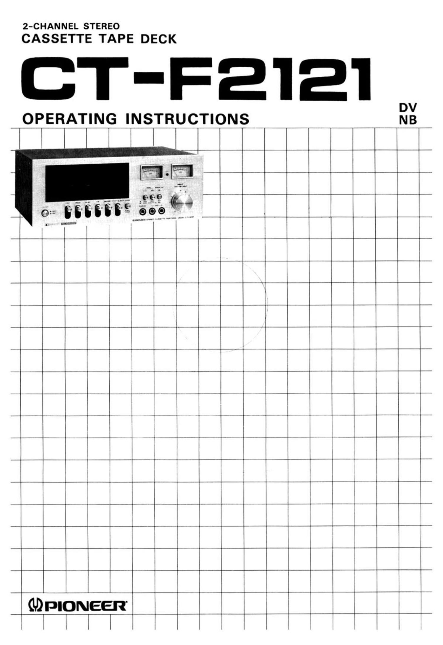 pioneer ctf 2121 owners manual