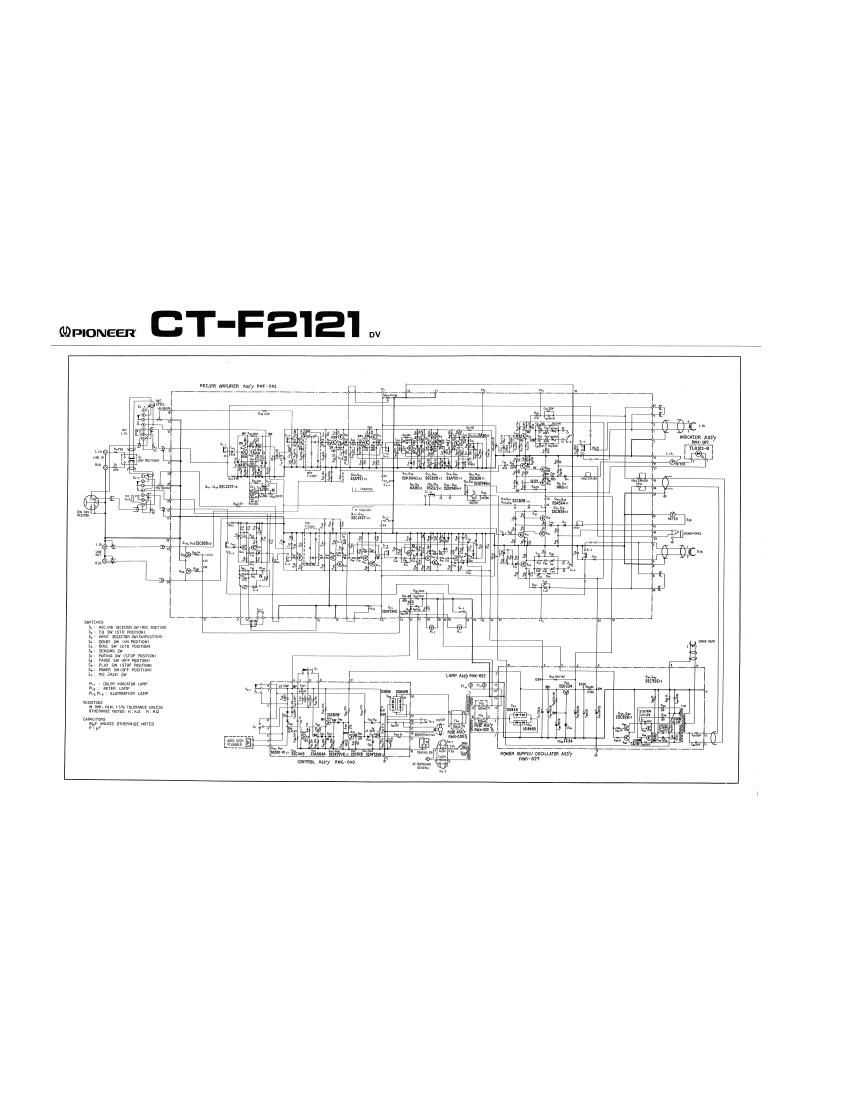 pioneer ctf 2121 schematic