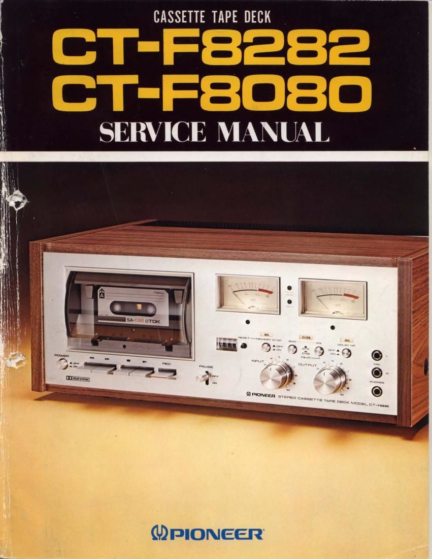 pioneer ctf 8282 service manual