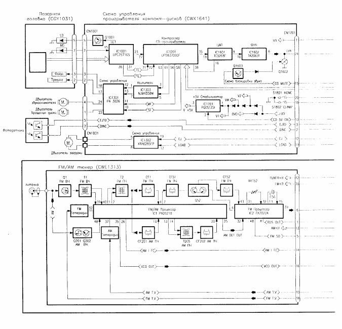 pioneer deh 605 rds schematic