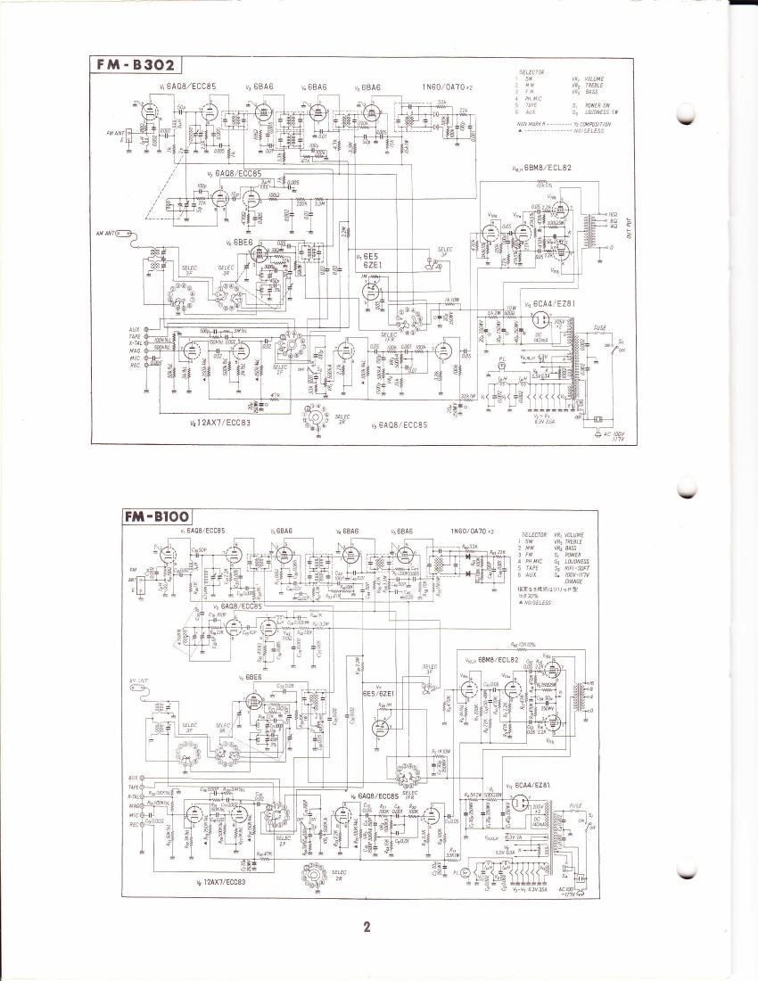 pioneer fmb 100 schematic