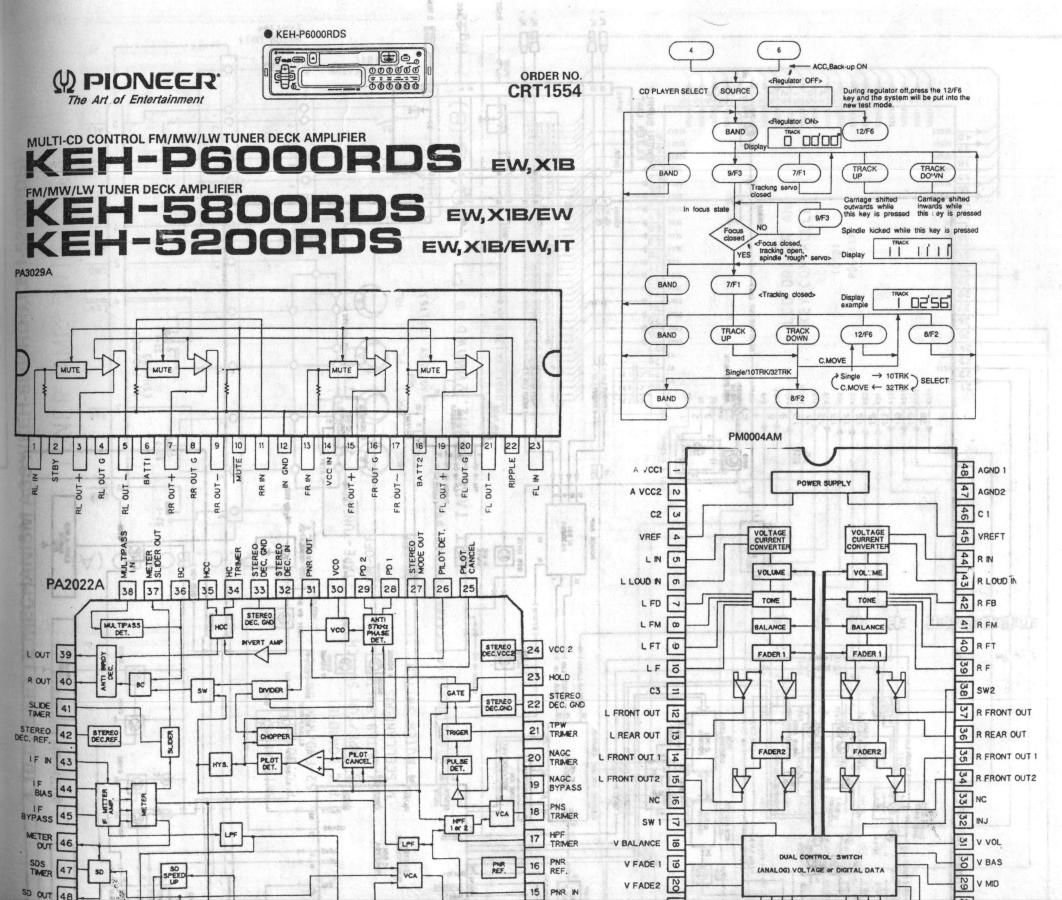 pioneer keh 5800 rds schematic