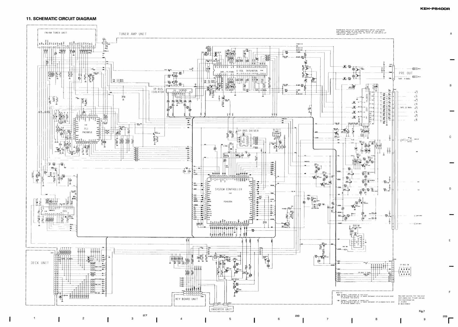 pioneer kehp 5400 r schematic