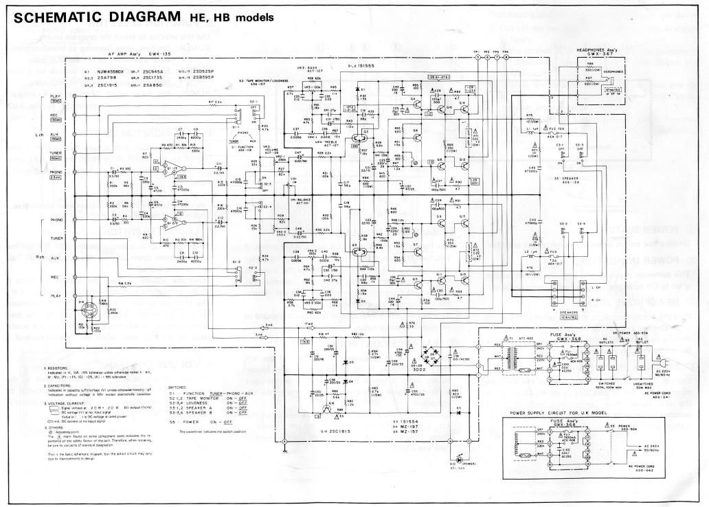 pioneer sa 408 schematic