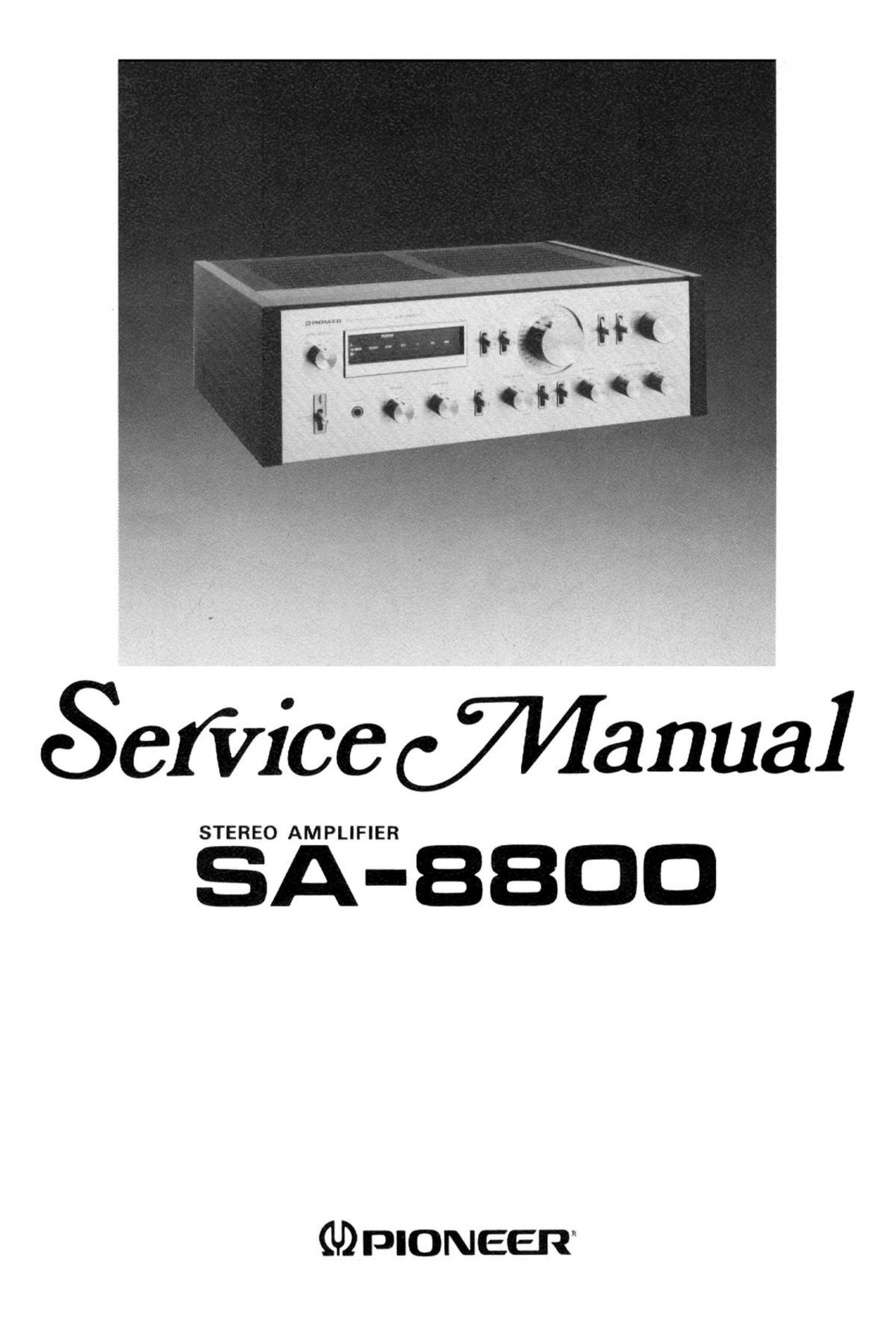 pioneer sa 8800 service manual 2