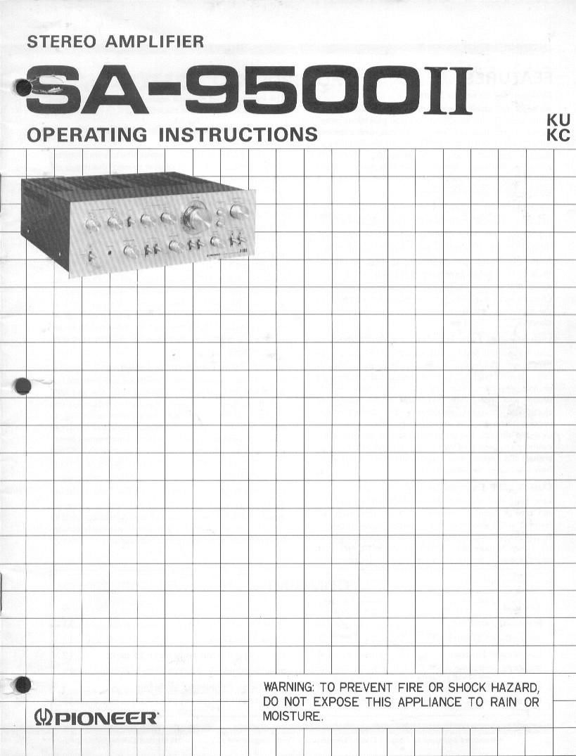 Free download pioneer sa 9500 mk2 owners manual