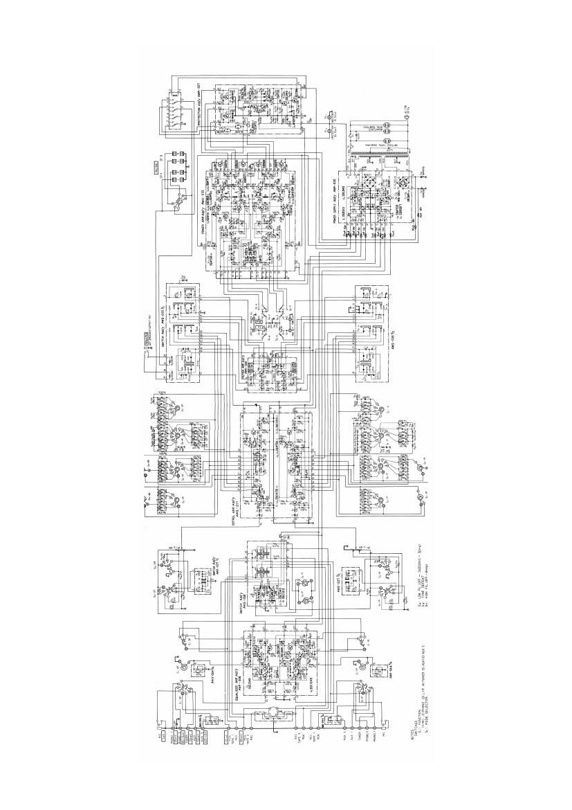 Pioneer SA 8100 Schematic