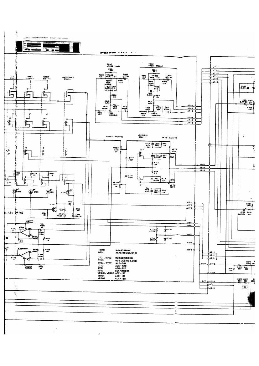 Pioneer SA 960 Schematic part 2