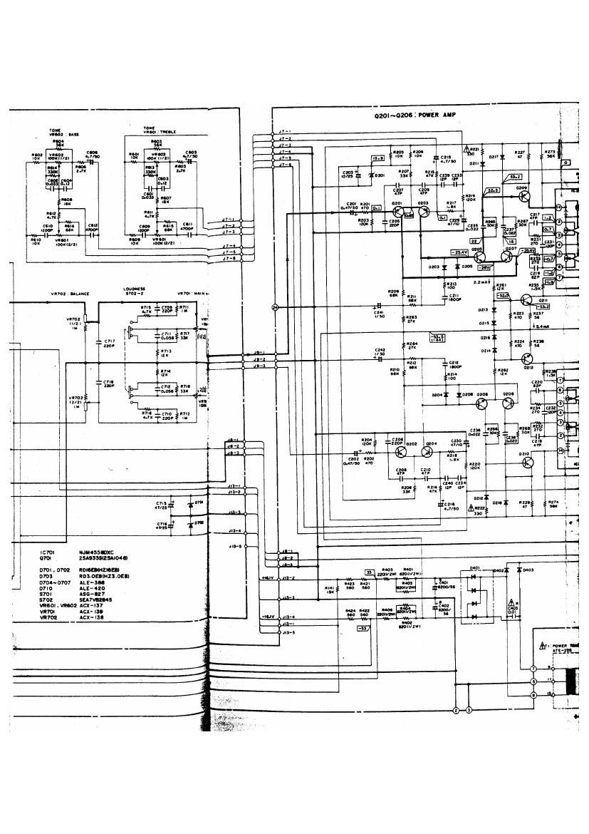 Pioneer SA 960 Schematic part 3