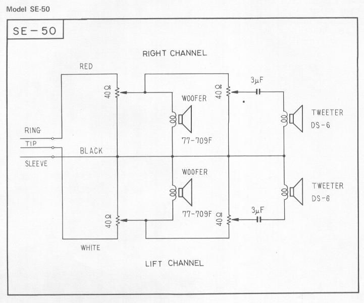 pioneer se 50 schematic