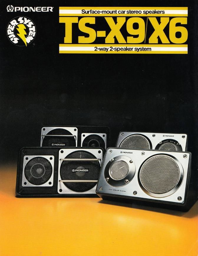 pioneer ts x6 brochure