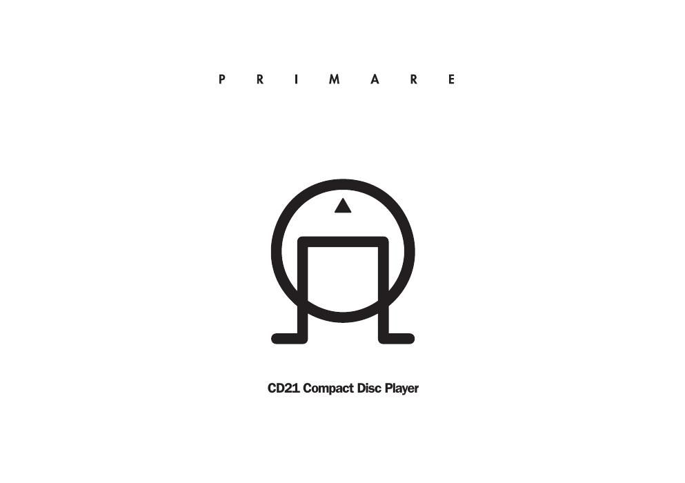 primare cd 21 owners manual