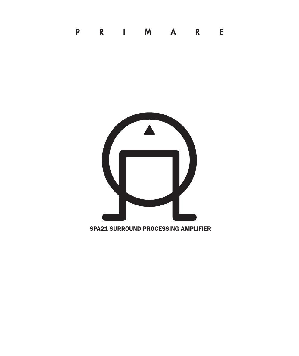 primare spa 21 owners manual