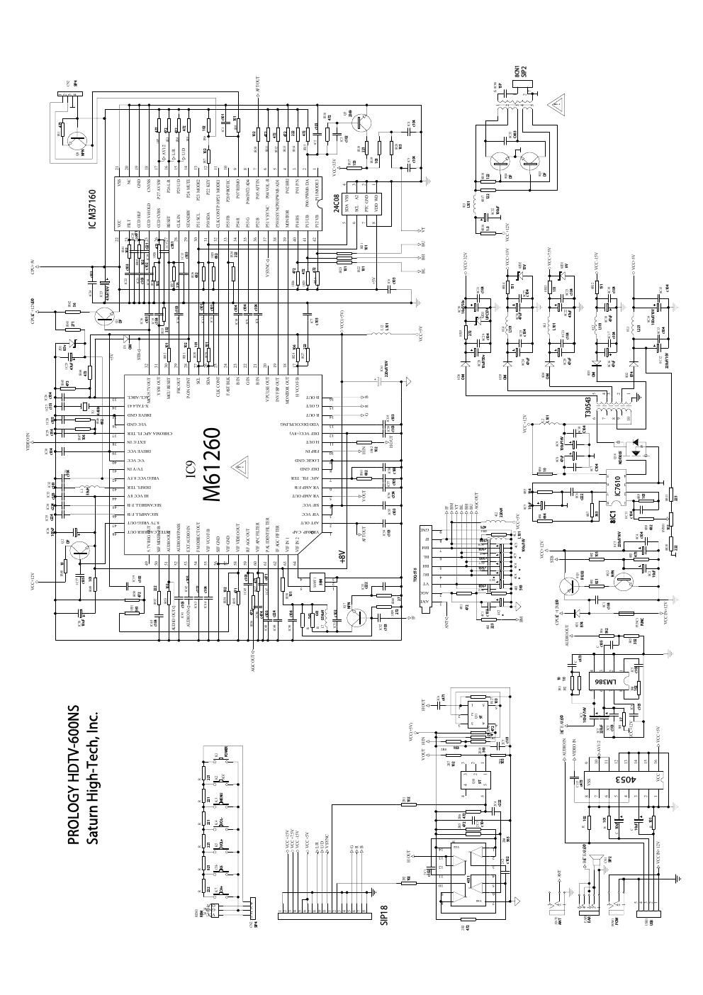 prology hdtv 600 ns schematic