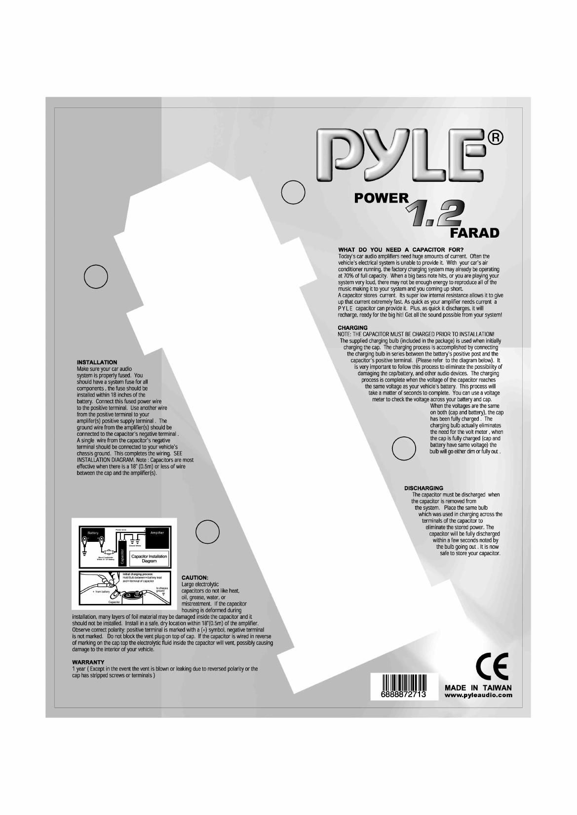 pyle plcape 12 owners manual