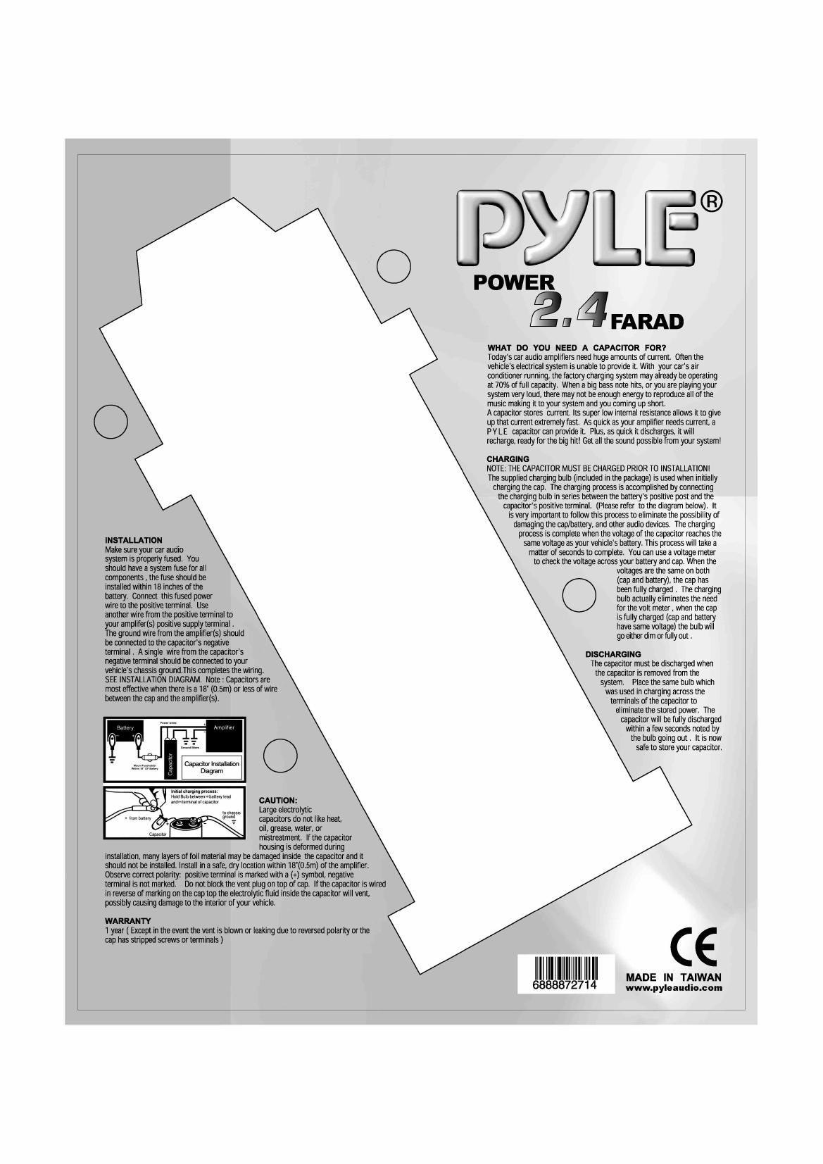 pyle plcape 24 owners manual