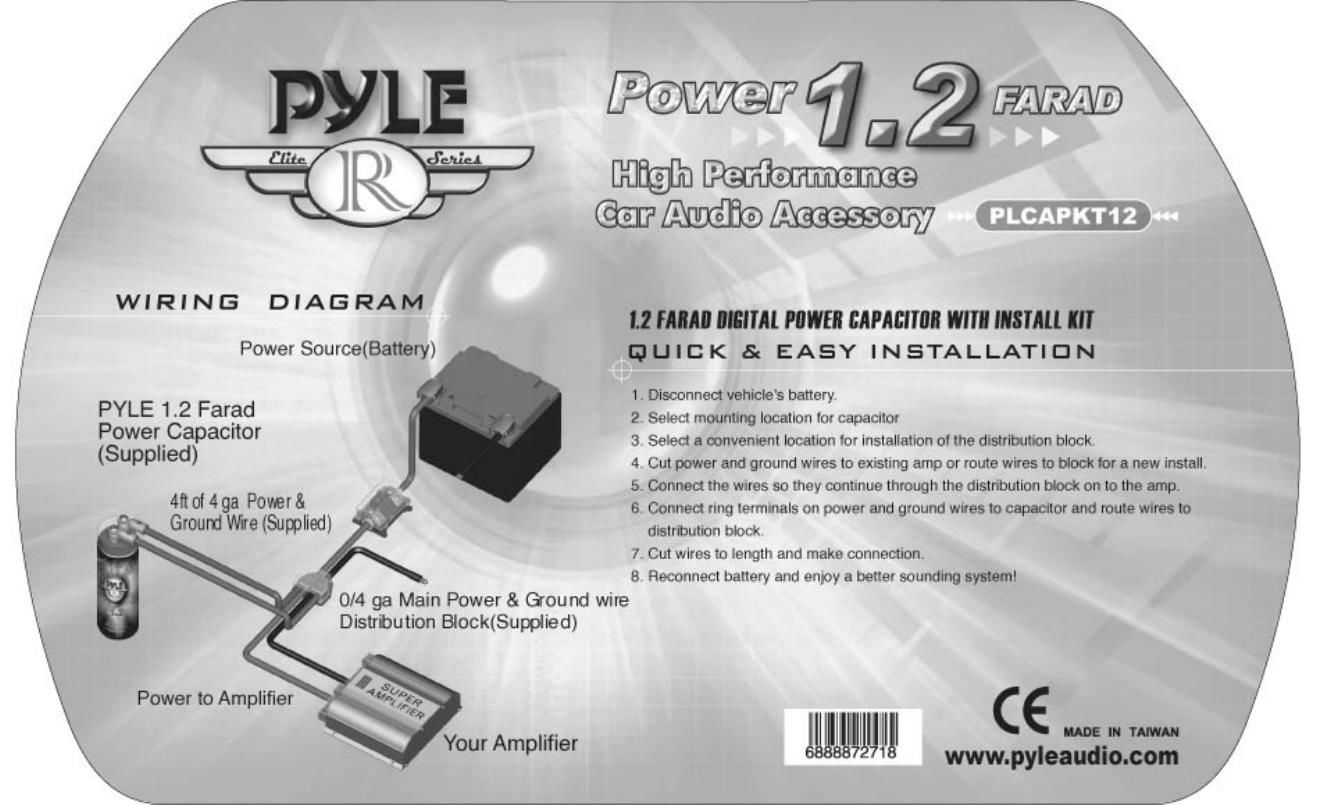 pyle plcapkt 12 owners manual