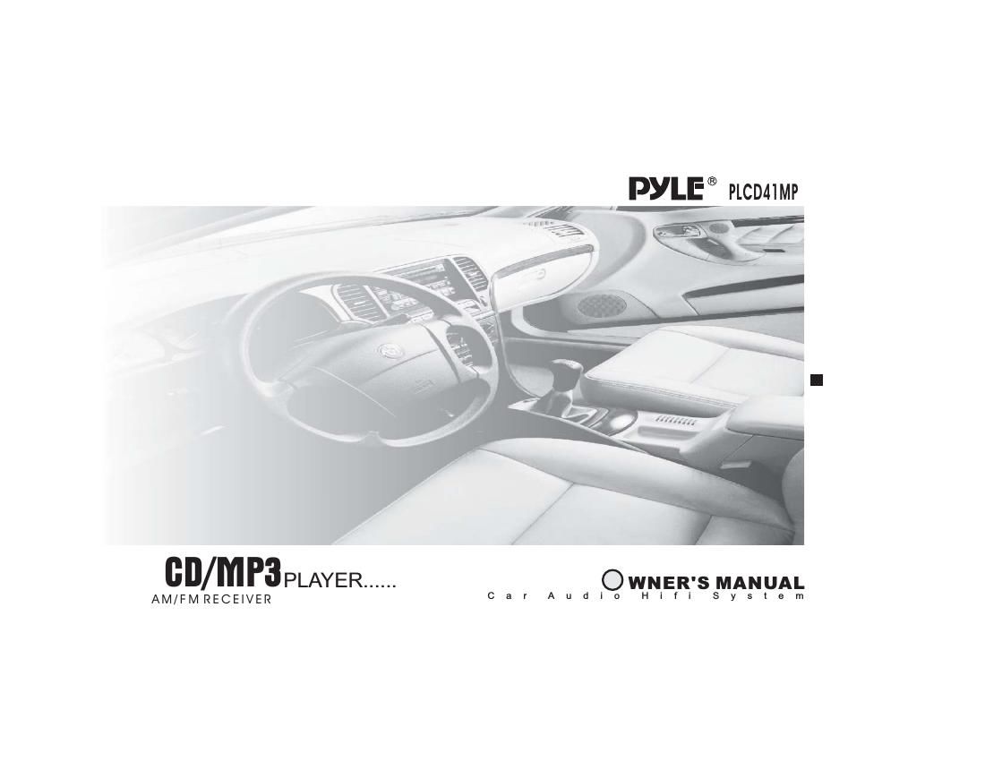 pyle plcd 41 mp owners manual