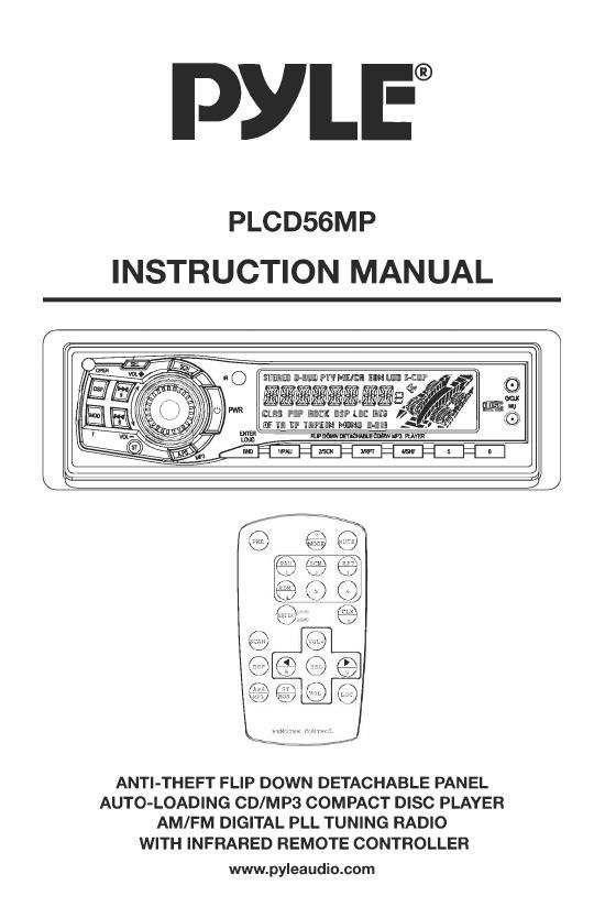 pyle plcd 56 mp owners manual
