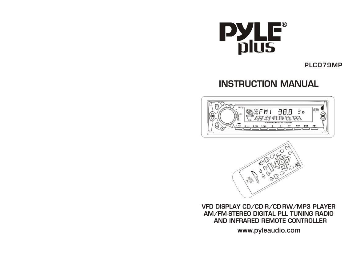 pyle plcd 79 mp owners manual