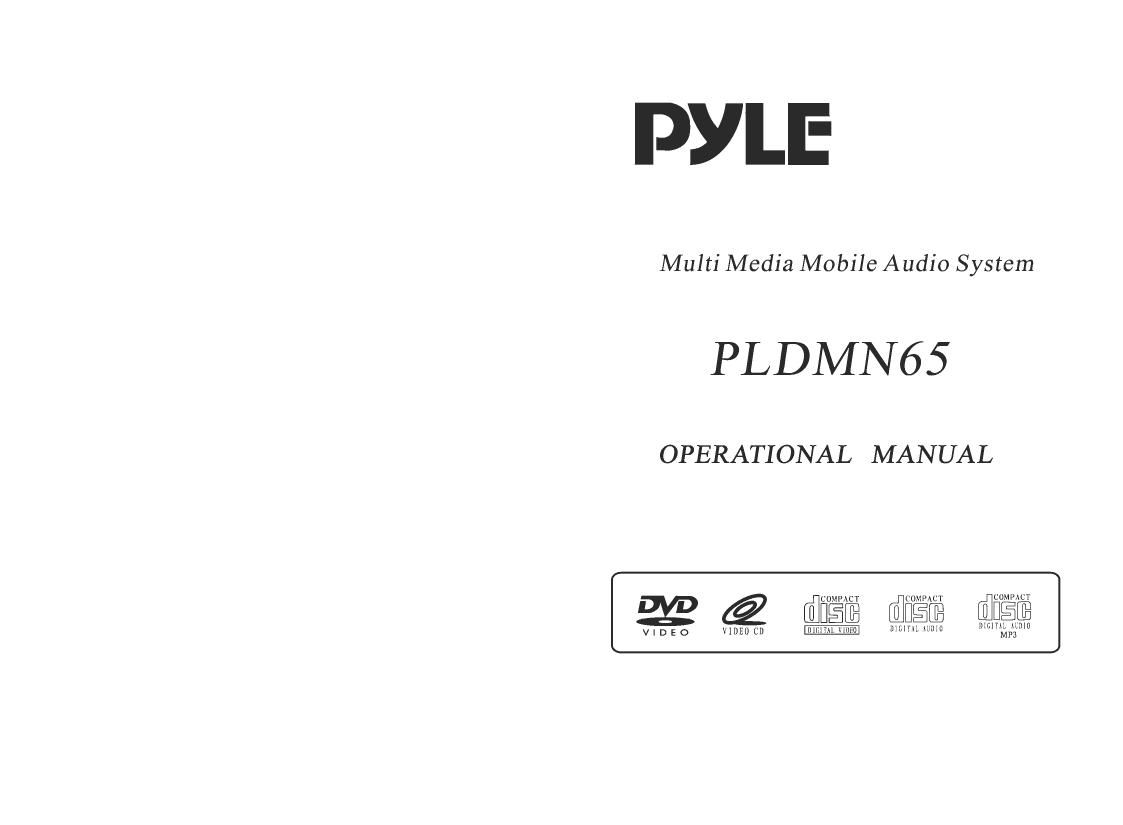 pyle pldmn 65 owners manual