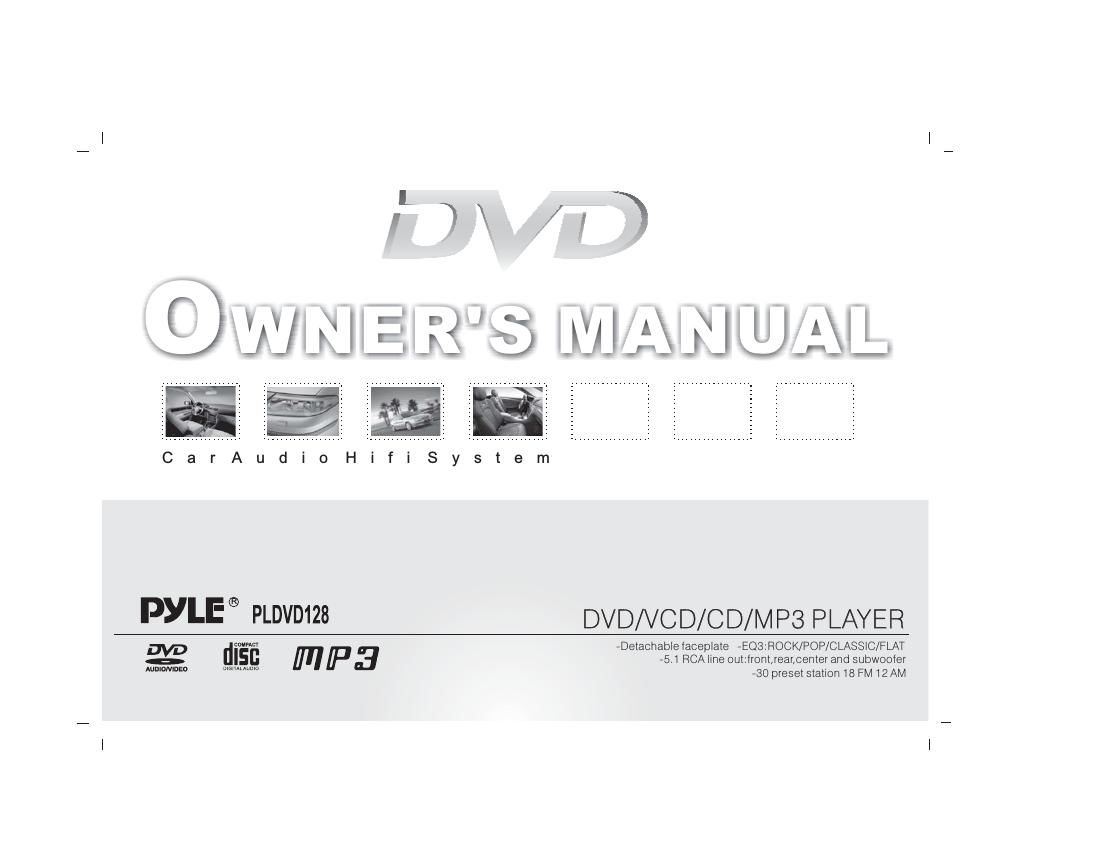 pyle pldvd 128 owners manual