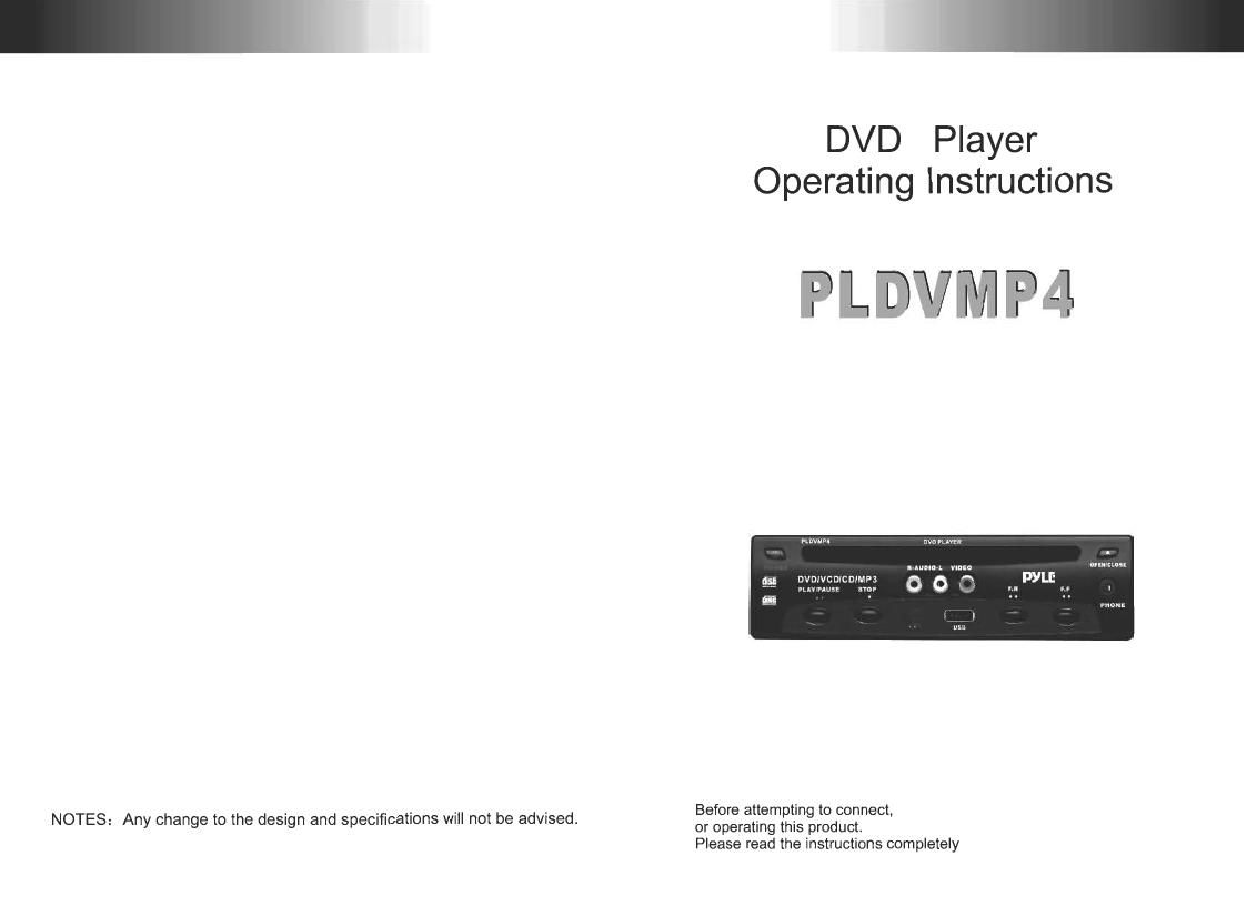 pyle pldvdmp 4 owners manual