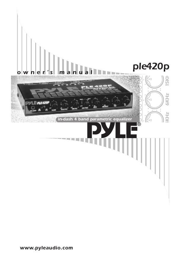 pyle ple 420 p owners manual