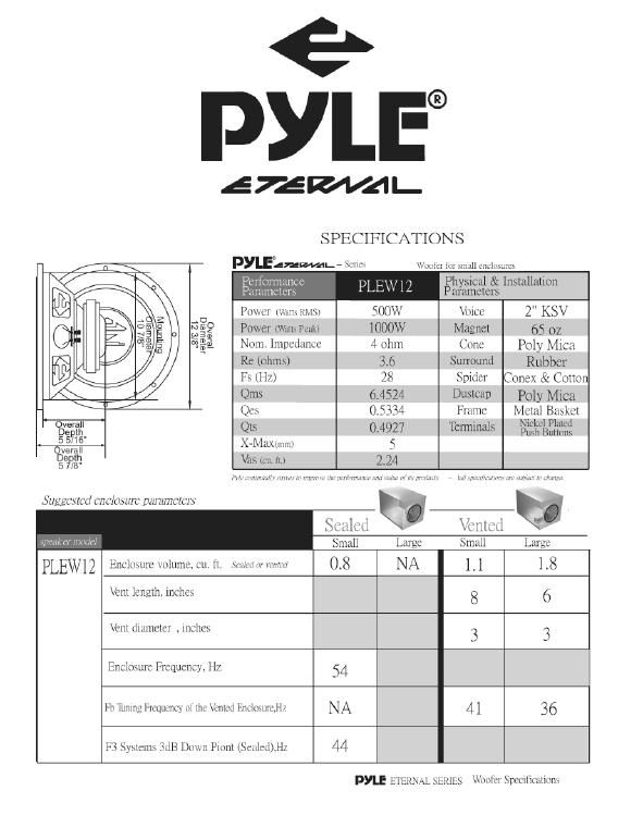 pyle plew 15 owners manual